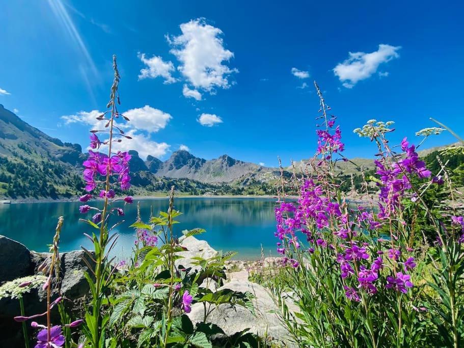 Studio De Charme Avec Vue Sur Le Val D'Allos, Parking Et Wifi Gratuit Екстериор снимка